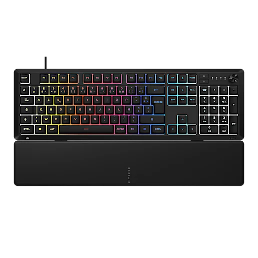 Corsair Skiff 100 Wired AZERTY French Black RGB