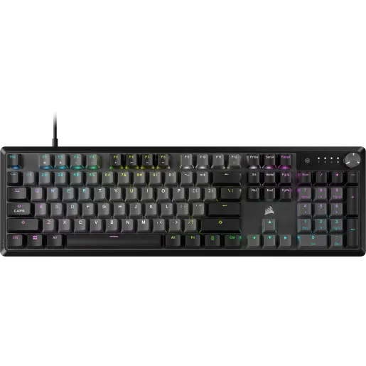 CORSAIR K70 CORE RGB Mechanical Gaming Keyboard - Steel Grey