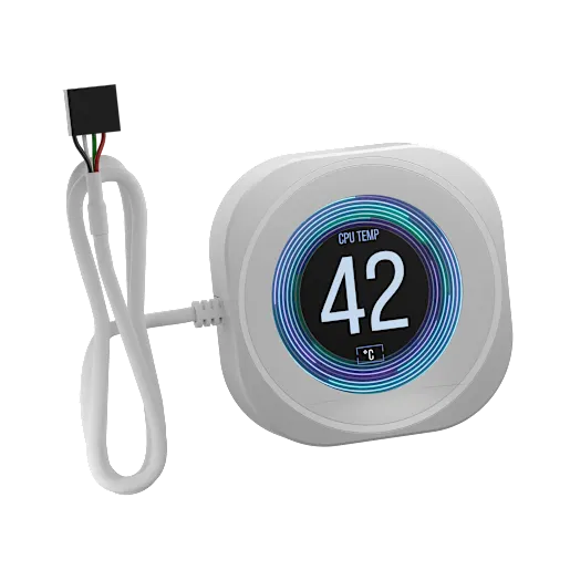 CORSAIR NAUTILUS RS LCD Screen Module - White