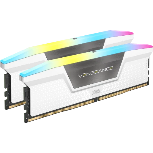 Corsair Vengeance RGB DDR5 32GB 2x16GB 6400MHz CL32 White