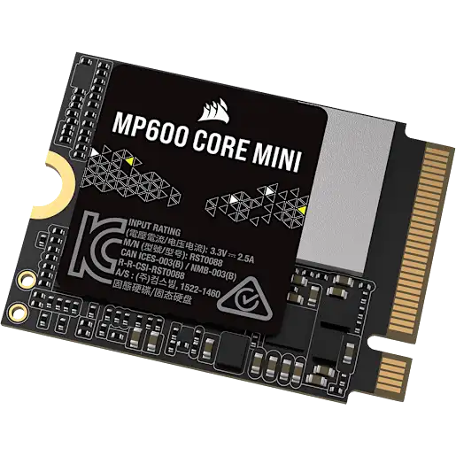CORSAIR MP600 CORE MINI 2TB PCIe 4.0 (Gen4) x4 NVMe M.2 SSD