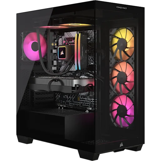 CORSAIR VENGEANCE a7400 Gaming PC (7800X3D-5070Ti-16GB D5-1TB M.2), Certified Refurbished