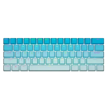 ENCHANTED QUEST Mini Keycap Set - Ethereal Blue