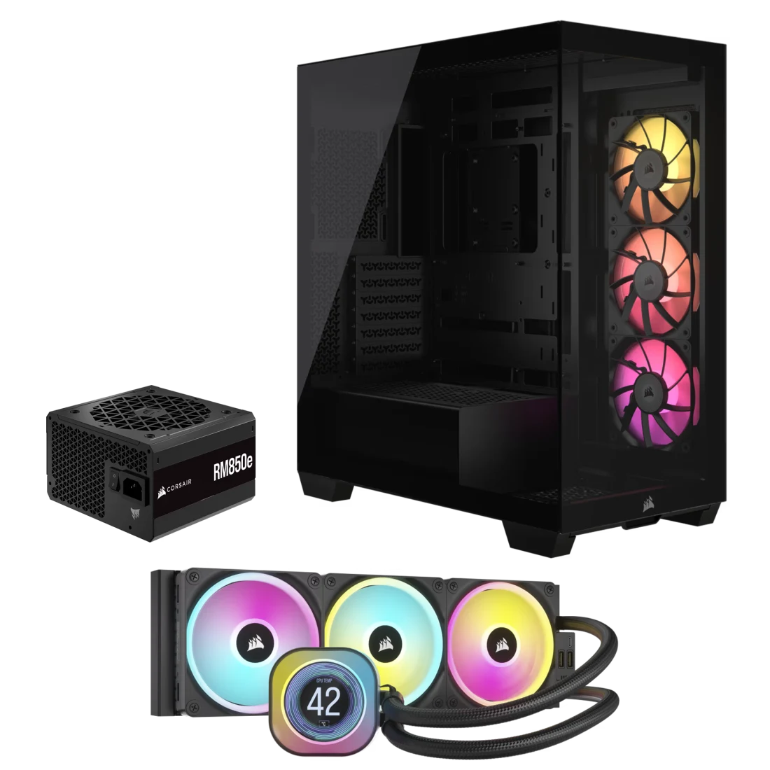 gon gonCORSAIR iCUE LINK 3500X RGB 3500X-LINK-RGB-BLACK-ALL-IN-