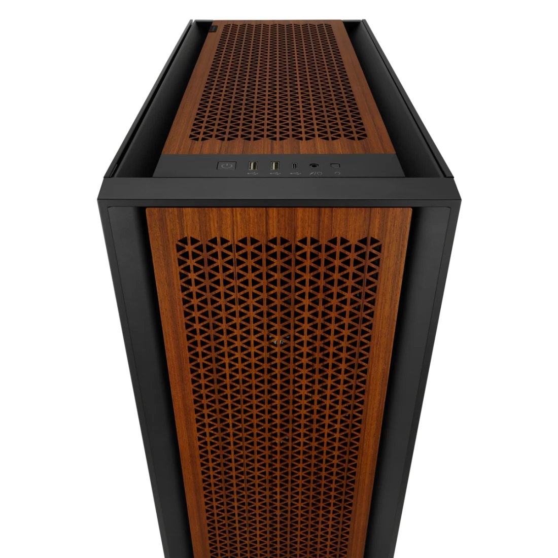 5000 Series Wooden PC Case Panel - Teak - Thumbnail 4