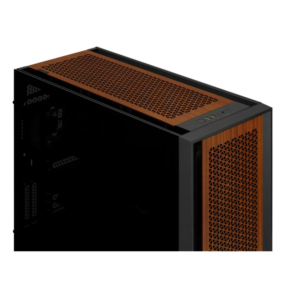 5000 Series Wooden PC Case Panel - Teak - Thumbnail 3