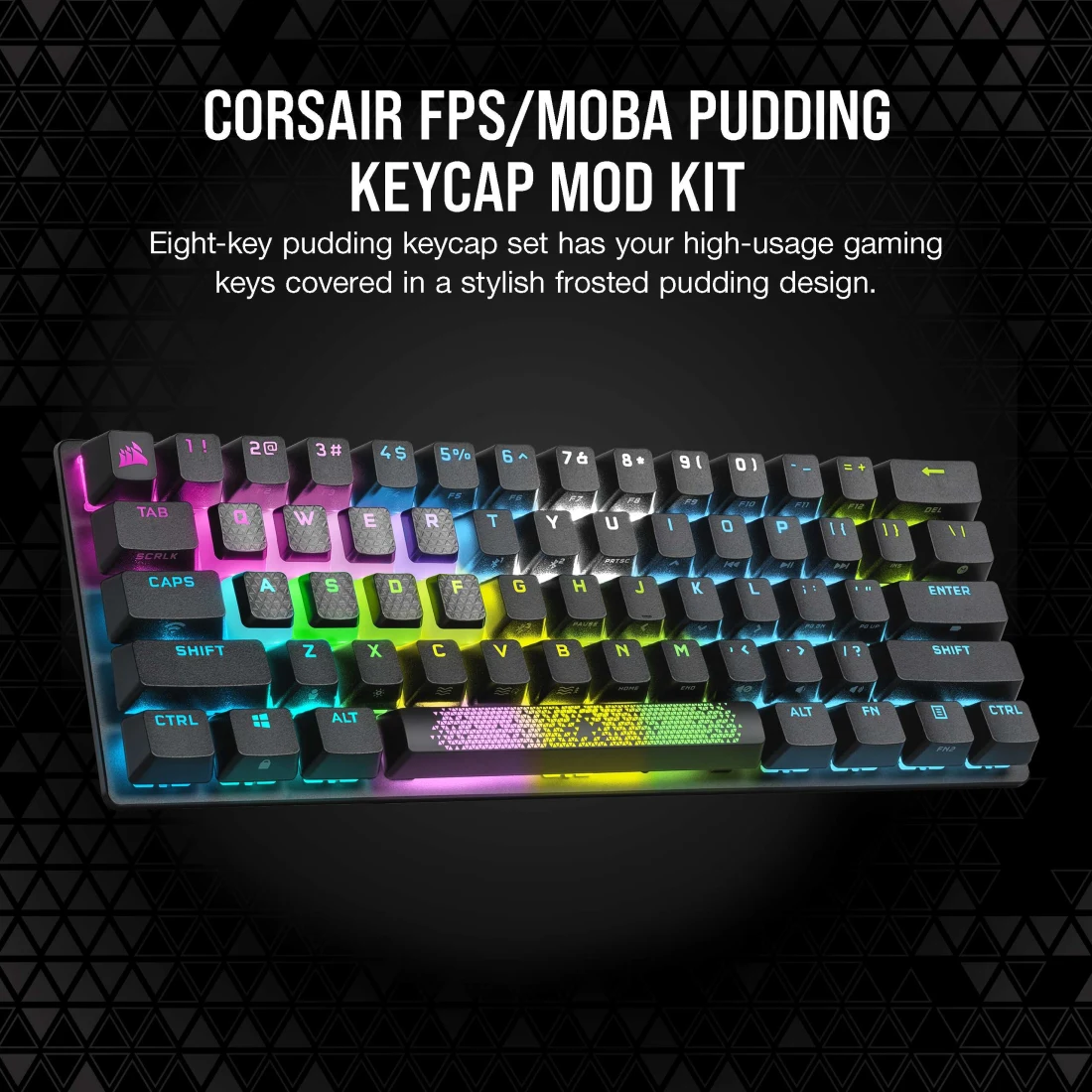 FPS/MOBA Pudding Keycap Mod Kit - Thumbnail 2