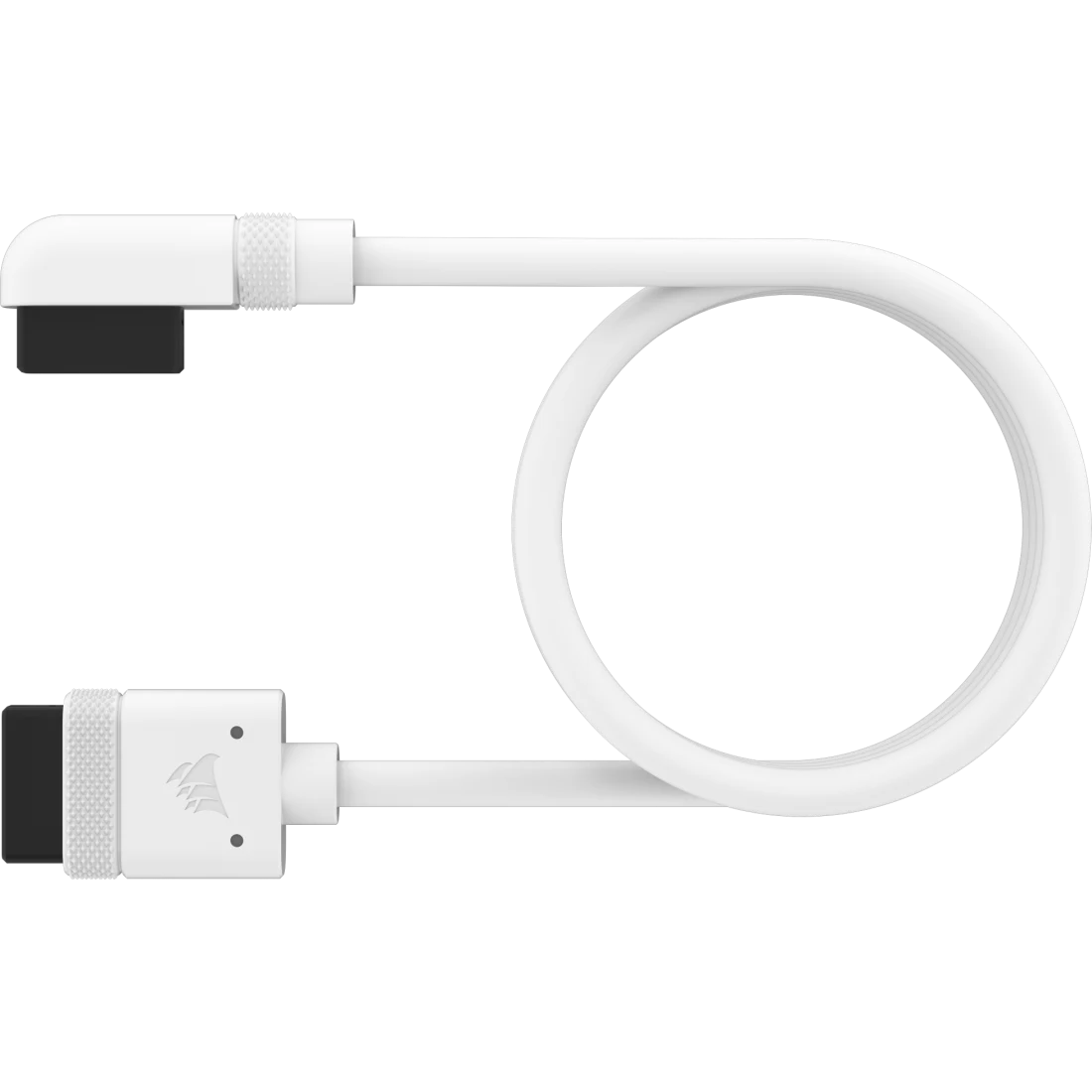 Corsair ICUEL CABLE 600MM 90D WHT - Thumbnail 2