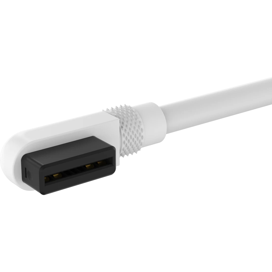 Corsair ICUEL CABLE 600MM 90D WHT - Thumbnail 4