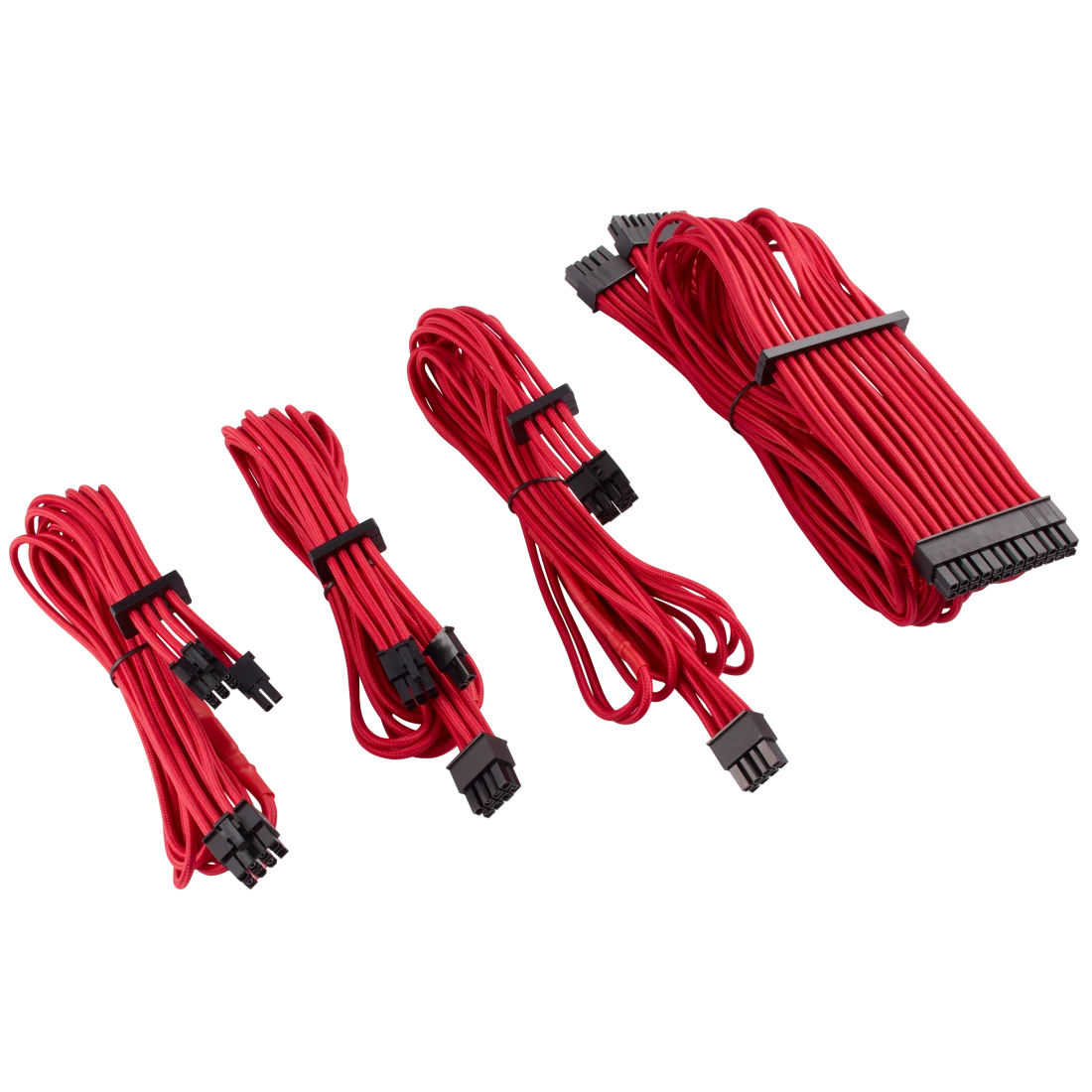 corsairコルセア 4点セット Premium Individually Sleeved PSU Cables