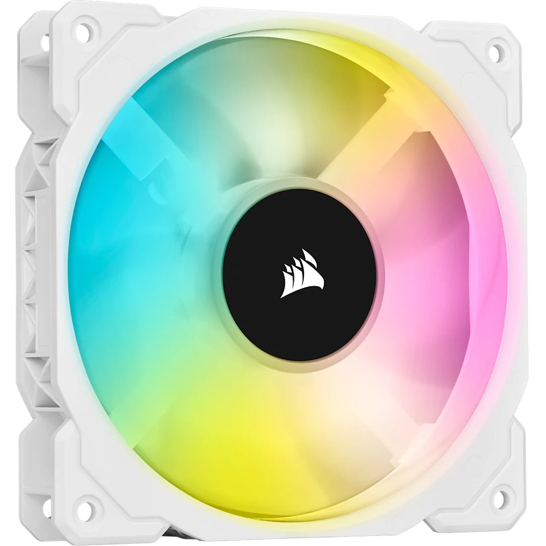 ML120 RGB White Magnetic Levitation Fan - Thumbnail 2