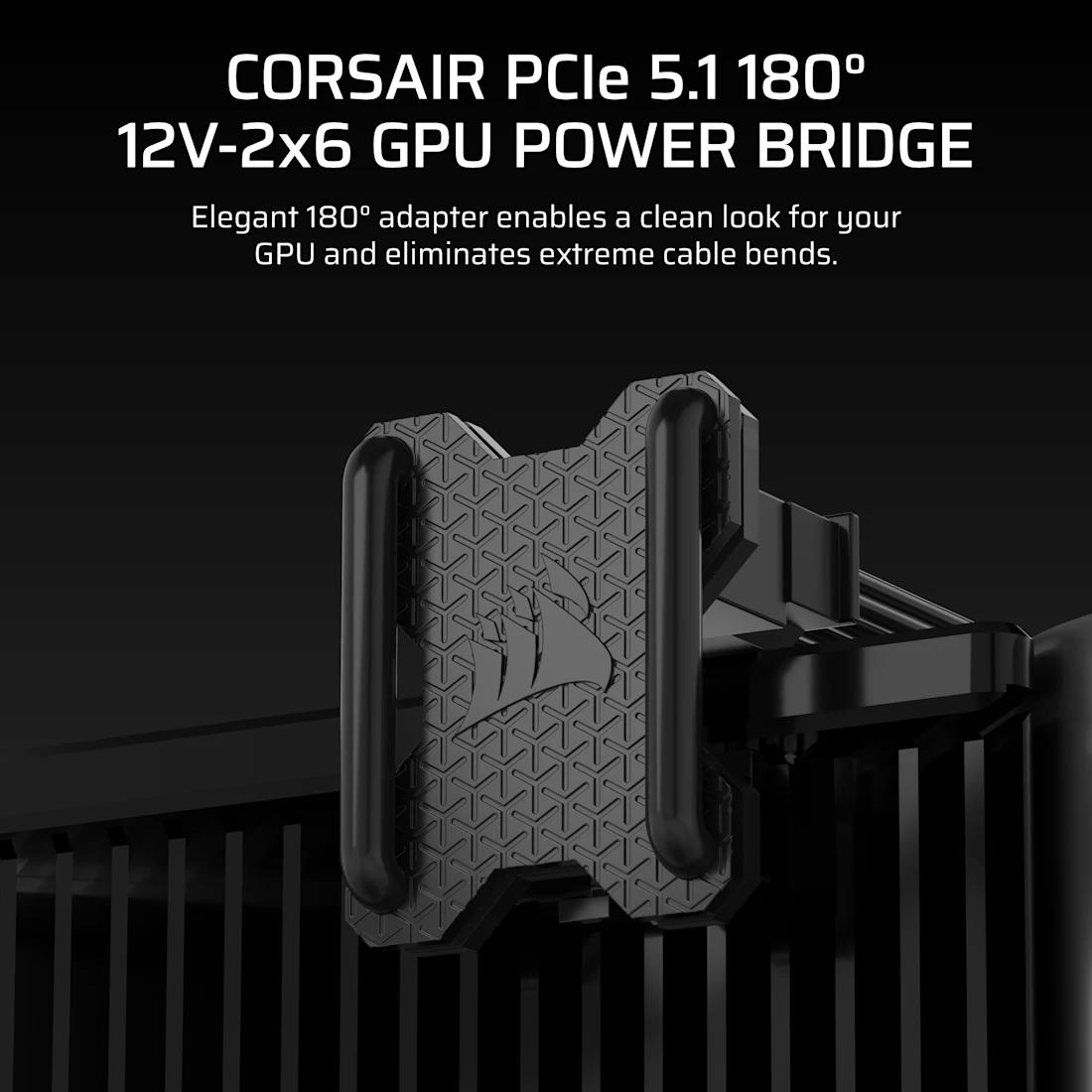 PCIe 5.1 180° 12V-2x6 GPU Power Bridge Style A - Thumbnail 4