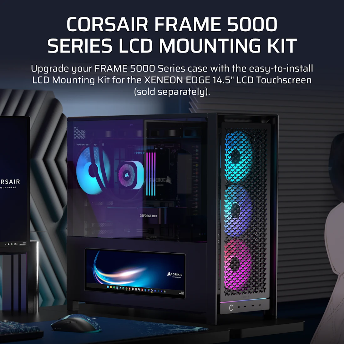 Corsair 5000 Series LCD Mounting Kit - Thumbnail 4