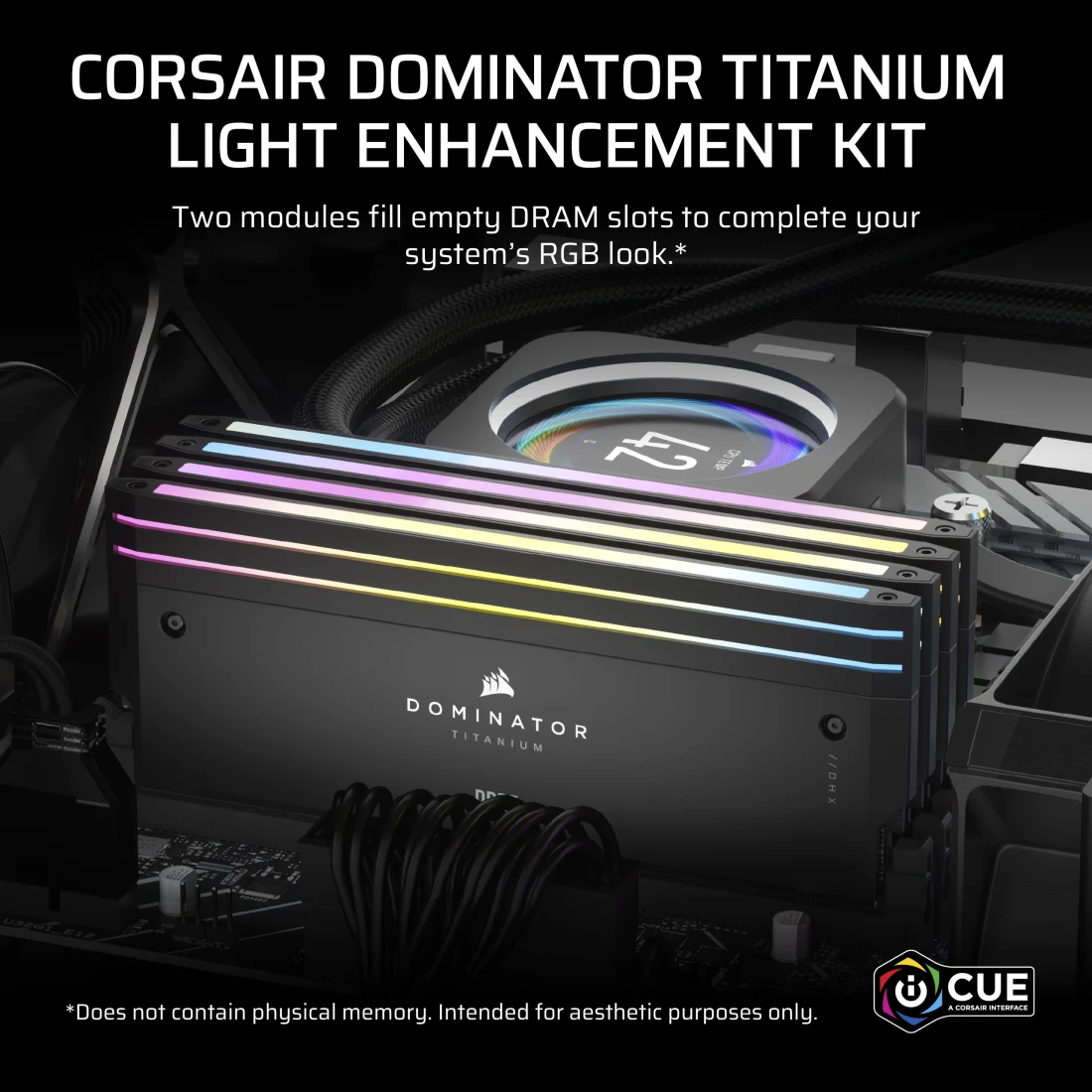 Corsair DOMINATOR TITANIUM RGB 64GB DDR5-6400 CL32 Memory Kit - Thumbnail 3