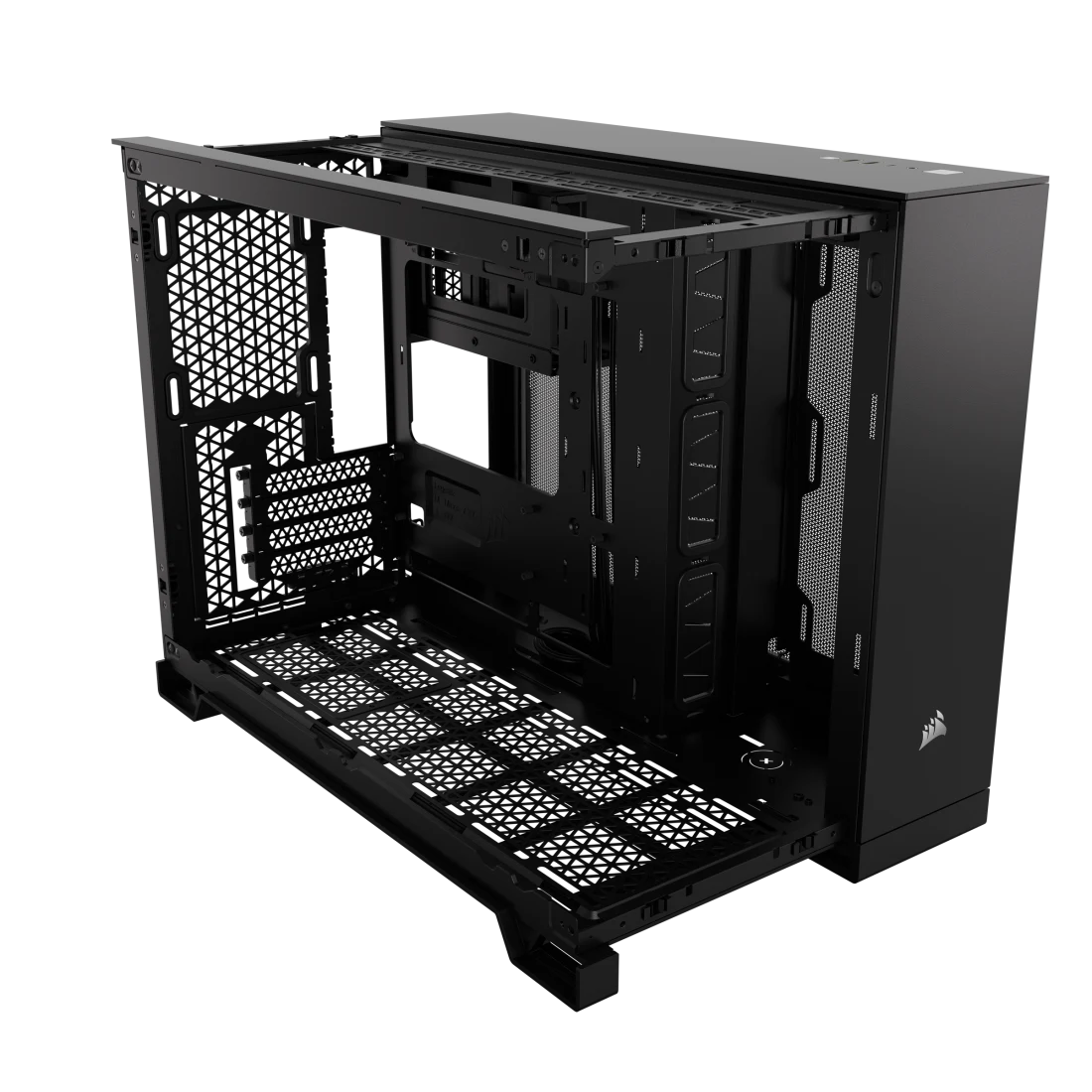 2500X Mid-Tower Dual Chamber PC Case - Thumbnail 2