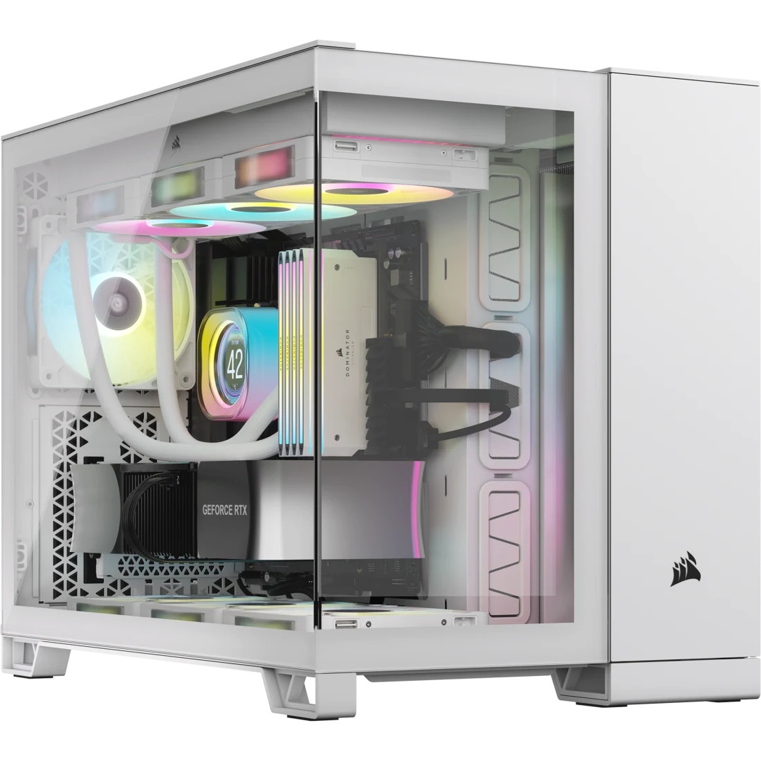 2500X Mid Tower Dual Chamber PC Case White 2500X Mid Tower Dual Chamber PC Case White