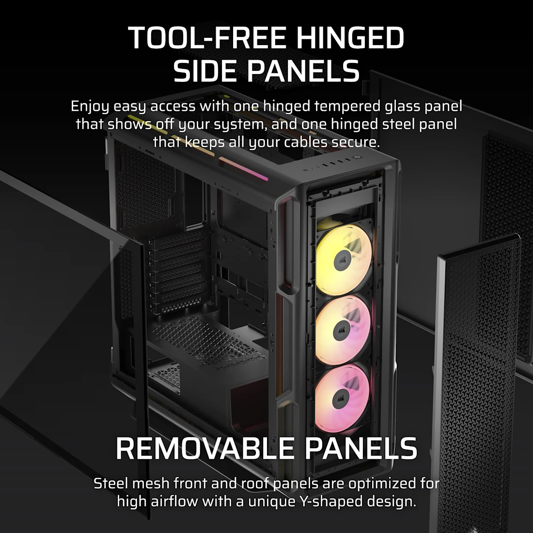 iCUE LINK 5000T LX RGB Mid-Tower High-Performance PC Case