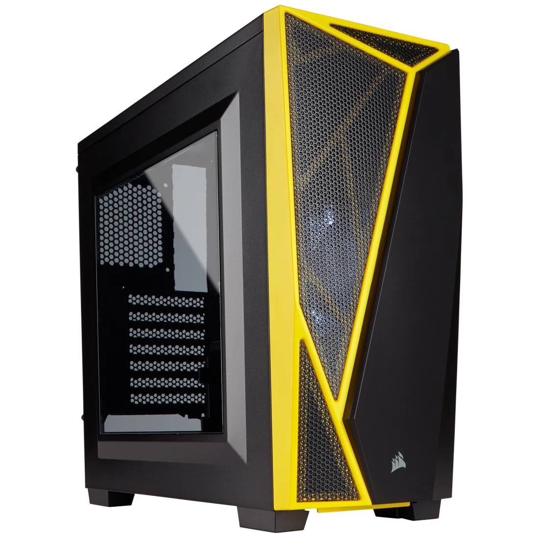 Carbide Series™ SPEC-04 Mid-Tower Gaming Case — Black/Yellow