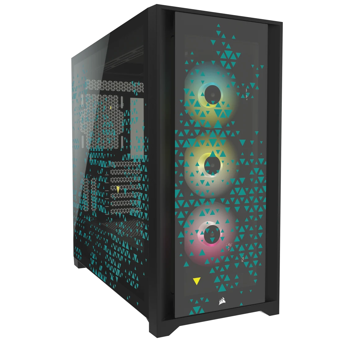 iCUE 5000X RGB SIGNATURE SERIES Mid-Tower Smart Case