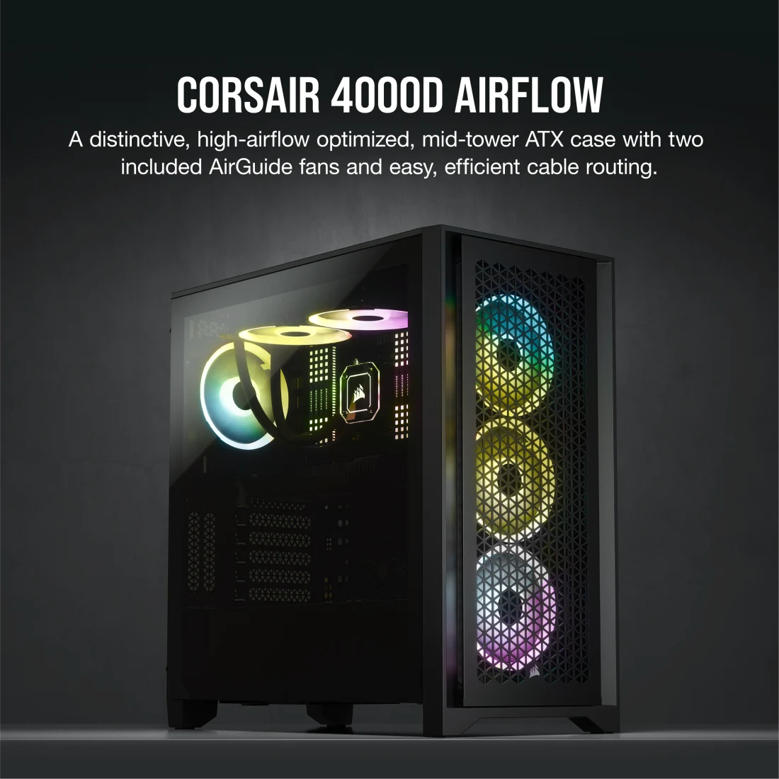 Corsair 4000D Airflow Mid-Tower — view 2
