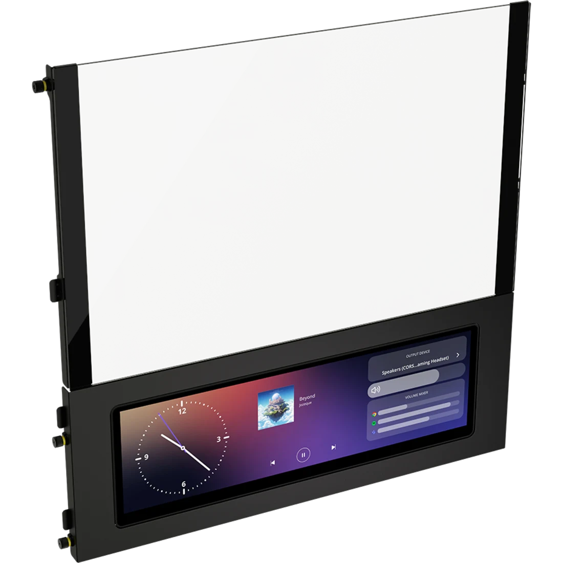 FRAME 4000D LCD RS ARGB Premium Mid-Tower PC Case - Thumbnail 5