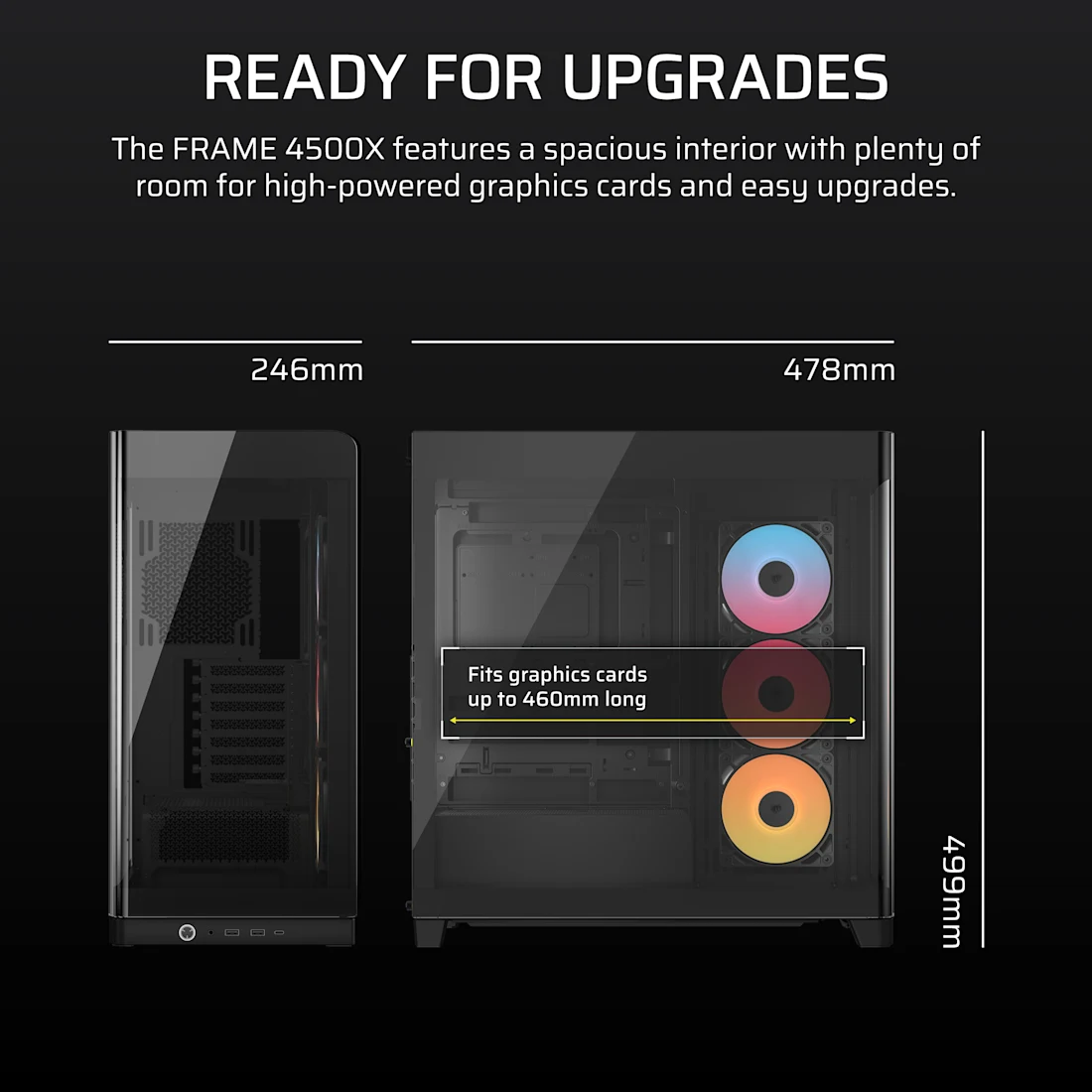 CORSAIR FRAME 4500X RS-R ARGB - Thumbnail 3