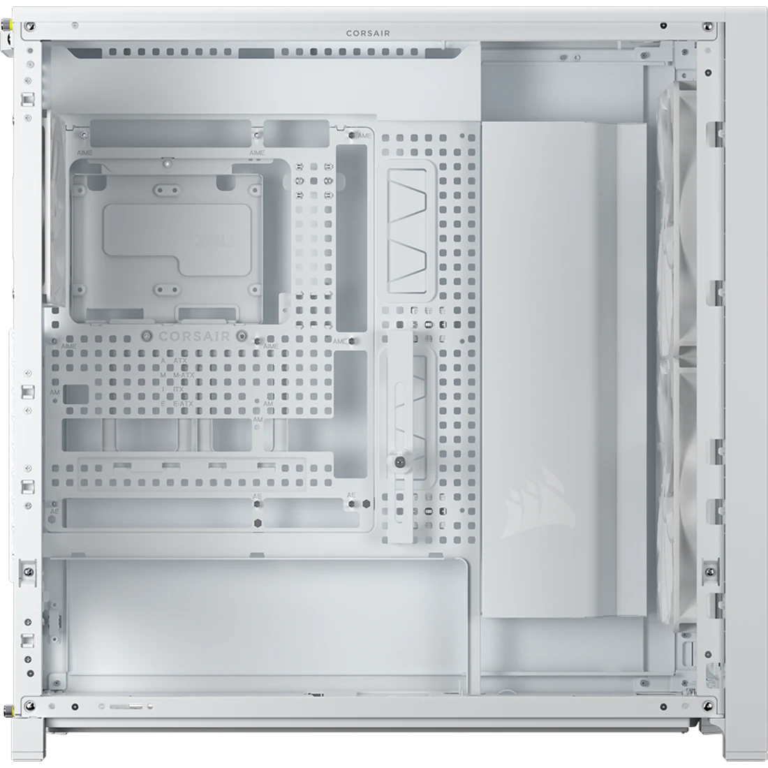 FRAME 5000D WORKSTATION Modular Mid-Tower PC Case - White