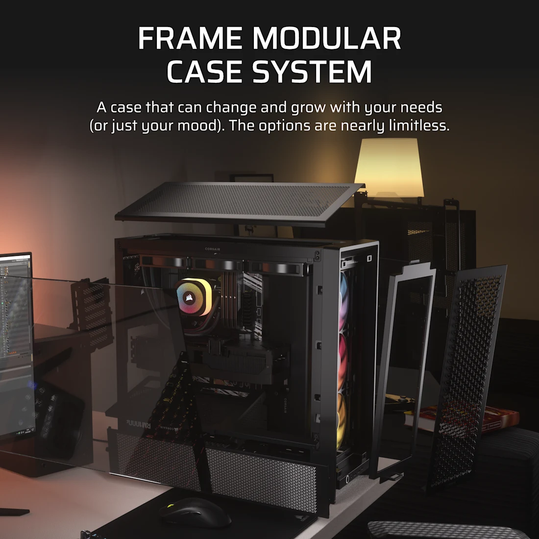 FRAME 4000D RS ARGB Modular Mid-Tower PC Case