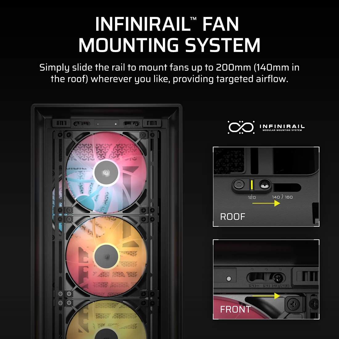 FRAME 5000D RS ARGB HIGH-AIRFLOW MID-TOWER PC CASE
