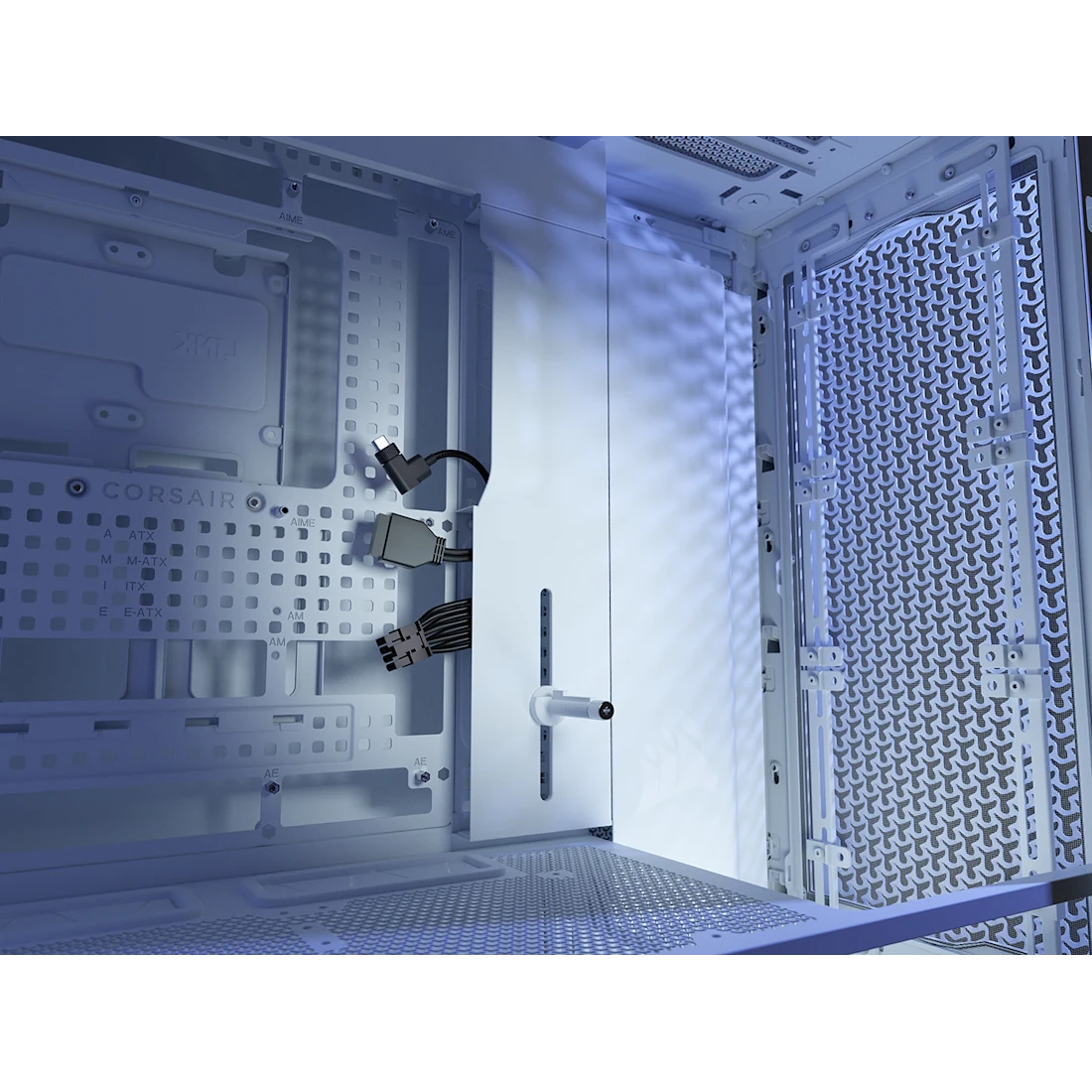 FRAME 5000D RS ARGB HIGH-AIRFLOW MID-TOWER PC CASE - WHITE