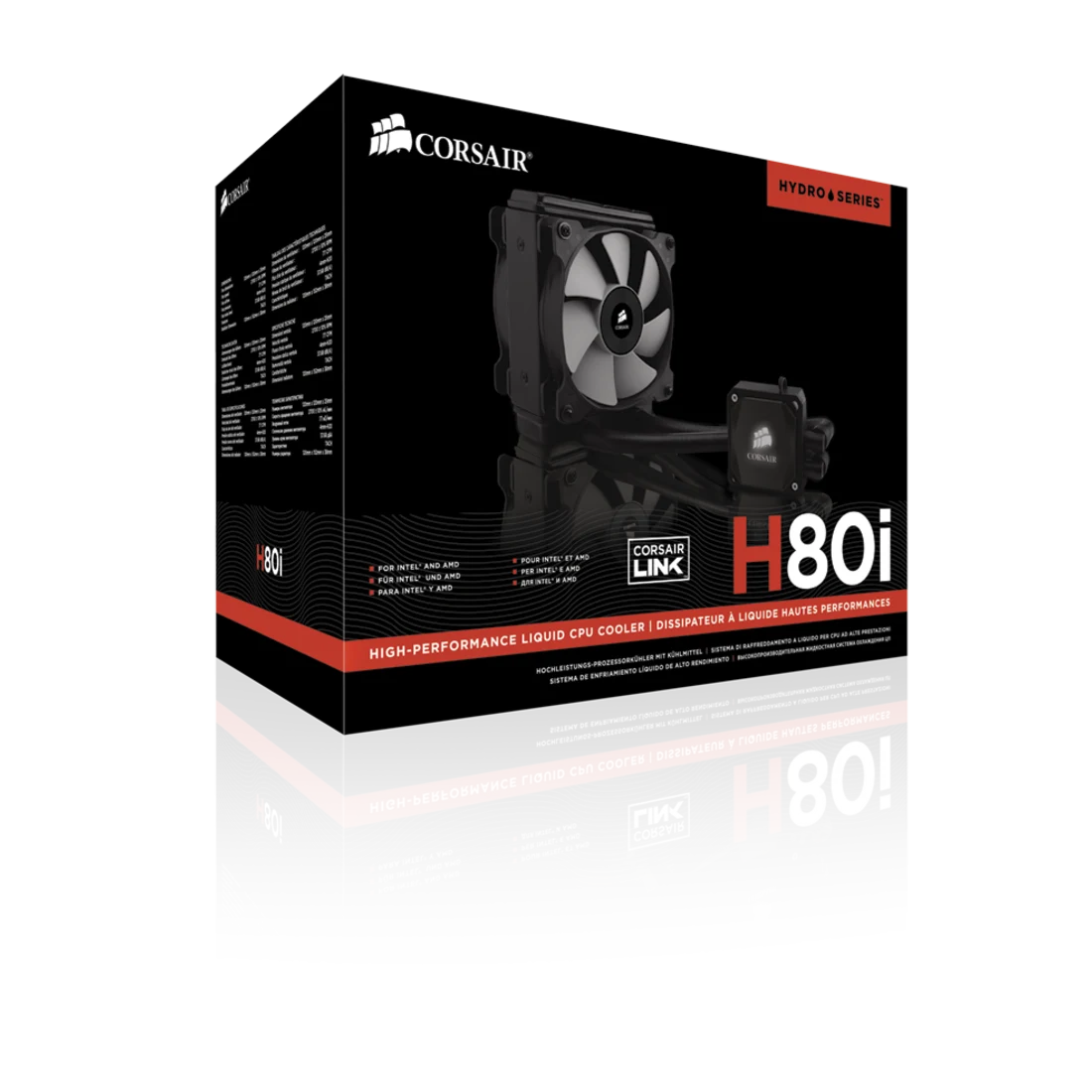 Corsair Hydro Series H80i - Thumbnail 3