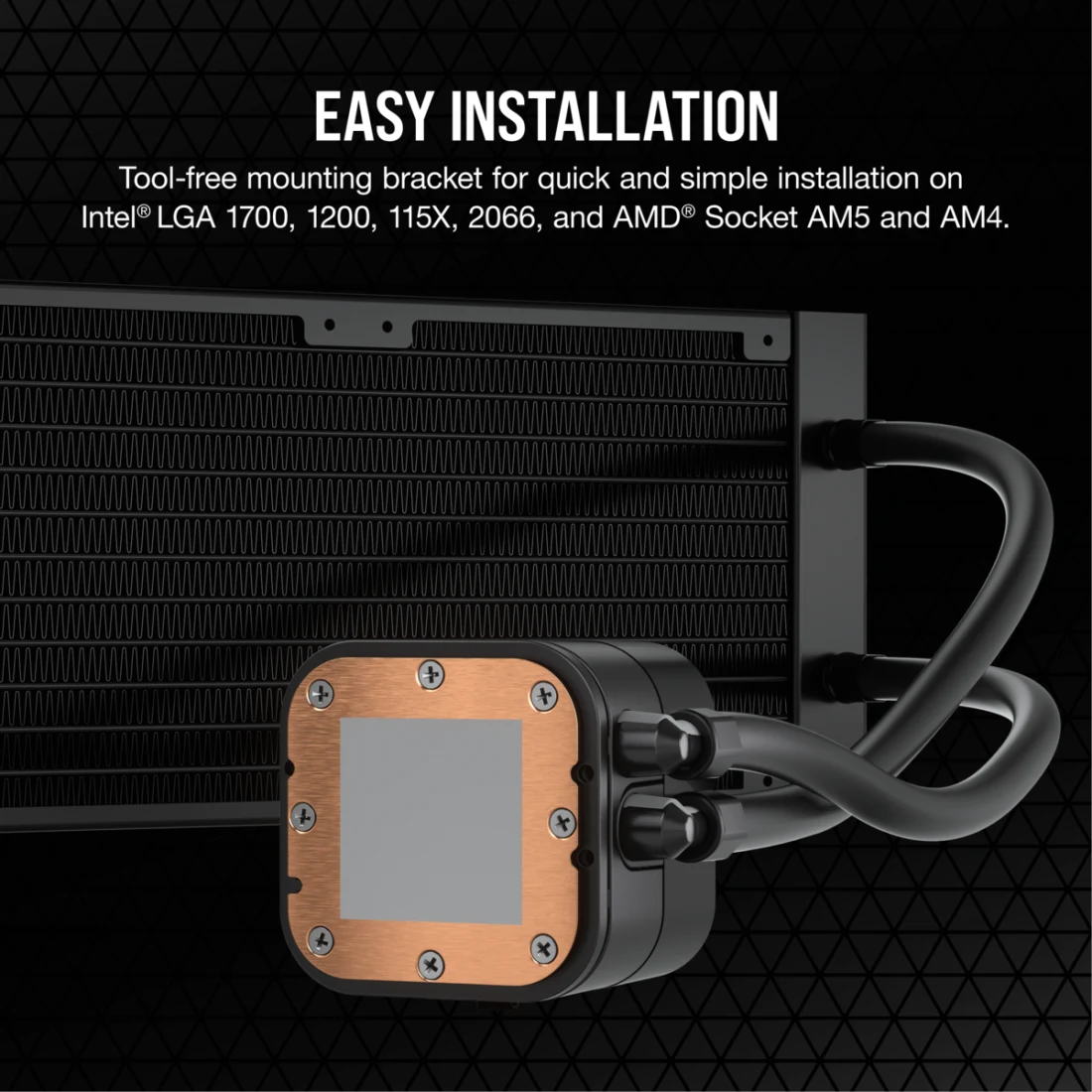 iCUE H100x RGB ELITE Liquid CPU Cooler