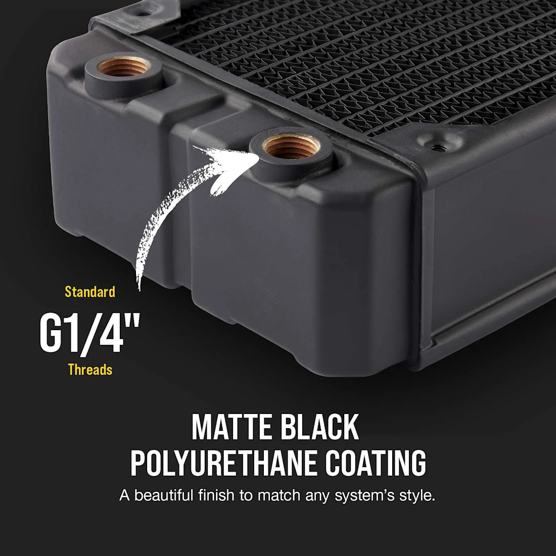 Corsair Hydro XR7 Triple 360mm Water-Cooling Radiator - Thumbnail 5