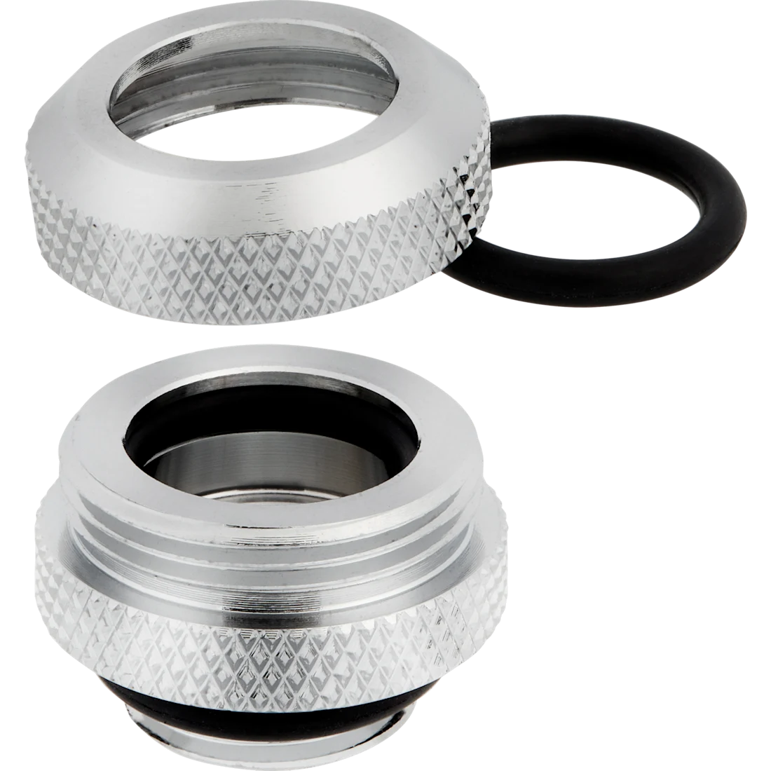 Hydro X Series XF Hardline 12mm OD Fitting Four Pack - Thumbnail 2