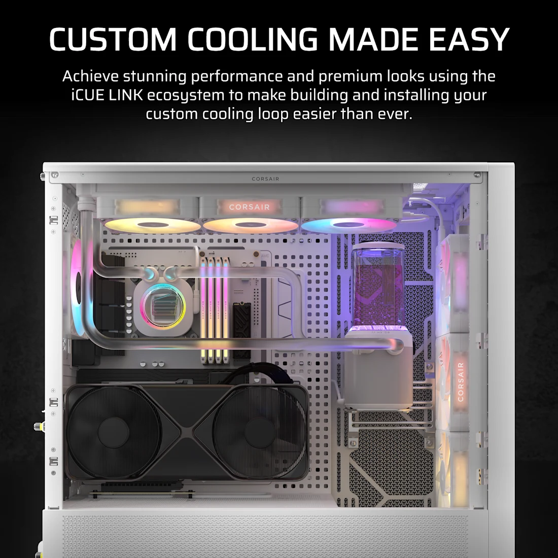 Corsair iCUE LINK XH505i RX Custom Cooling Kit