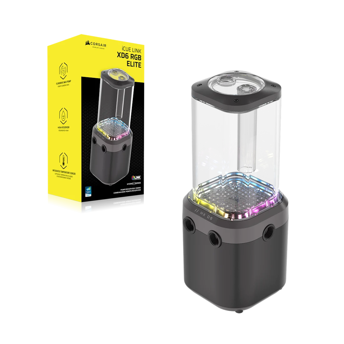 Corsair iCUE LINK XD6 RGB ELITE Pump/Reservoir Combo
