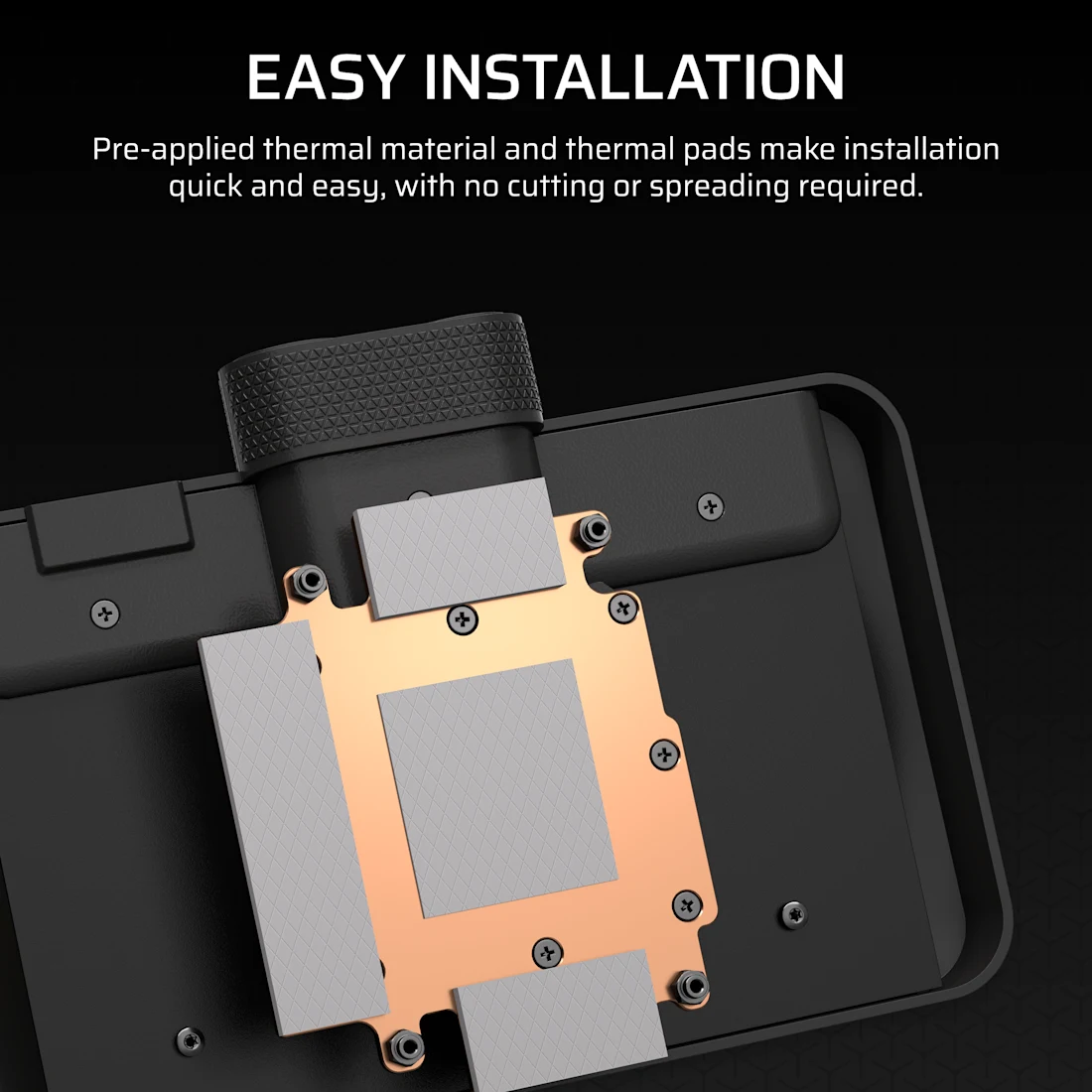 CORSAIR XG3 RGB Hybrid GPU Water Block - Thumbnail 5