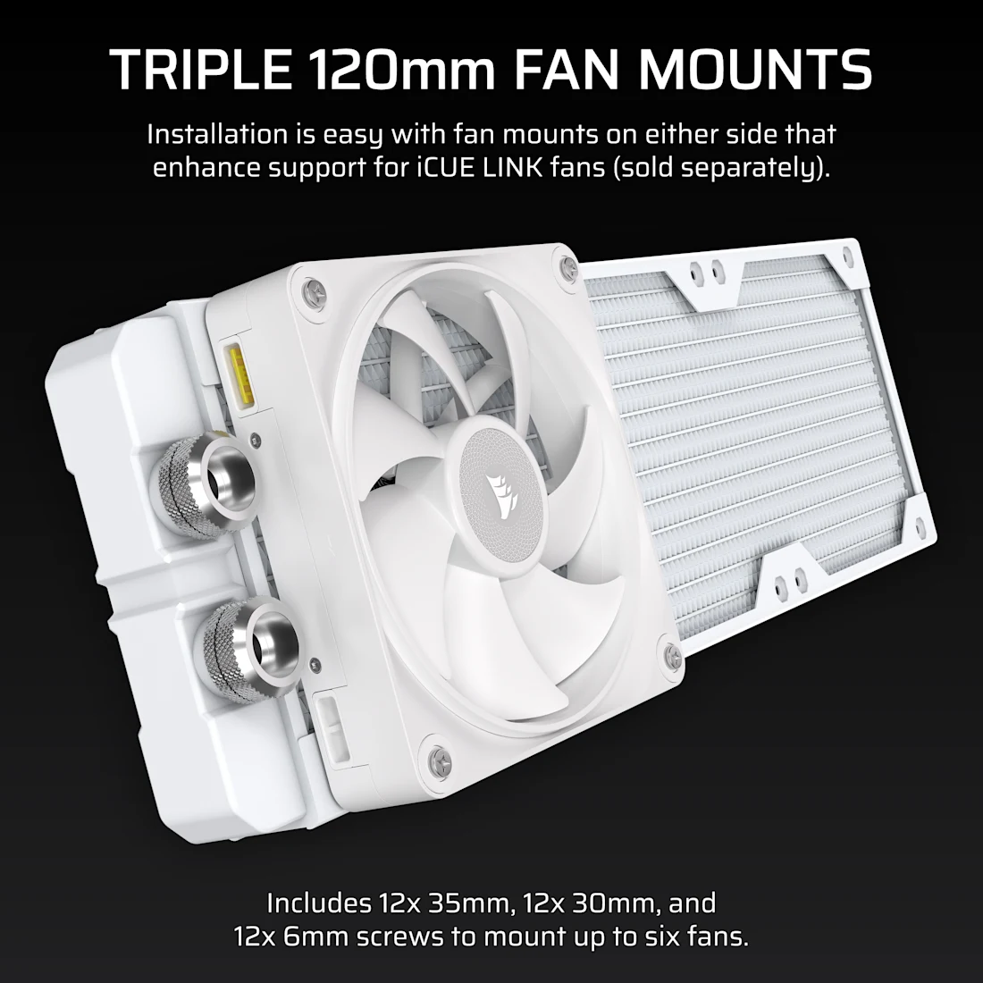 Hydro X Series XR5 360 V2 Custom Cooling Radiator - Thumbnail 4