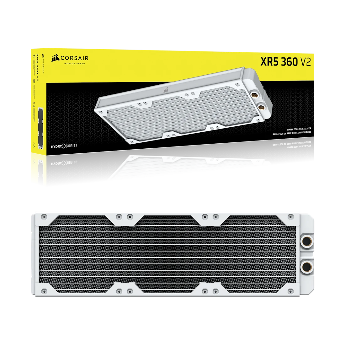 Hydro X Series XR5 360 V2 Custom Cooling Radiator - Thumbnail 2
