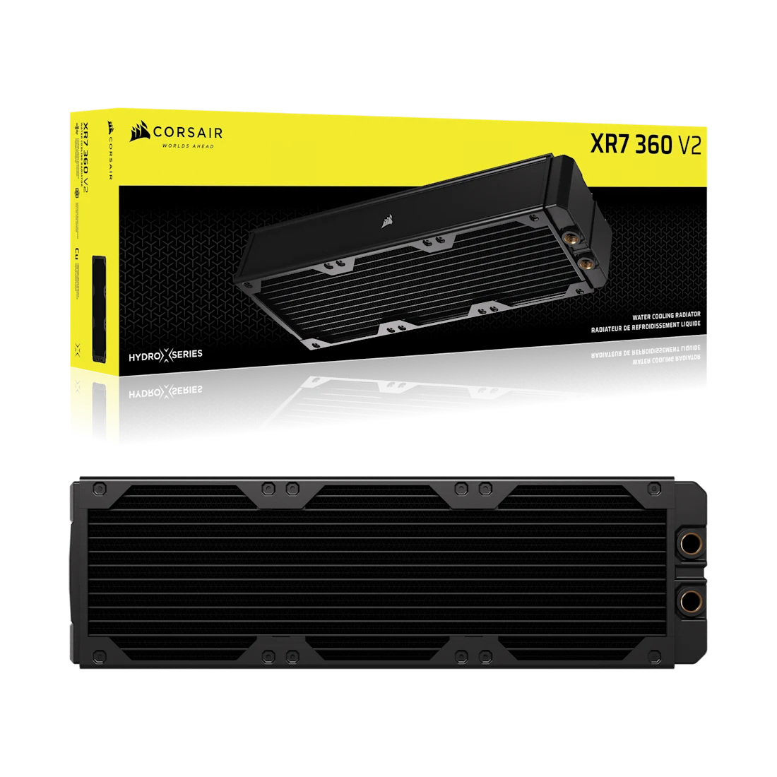 Hydro X Series XR7 360 V2 Custom Cooling Radiator - Thumbnail 2