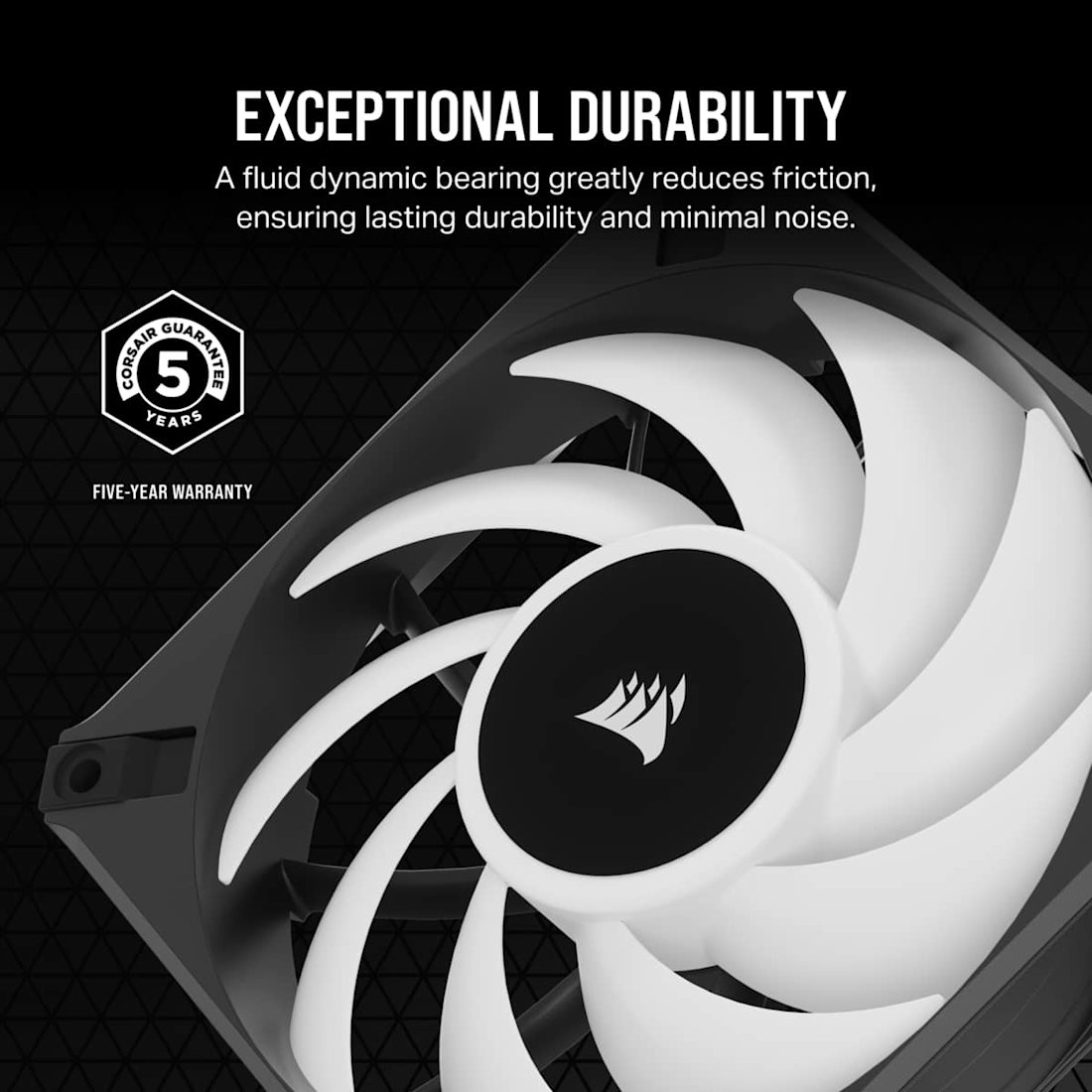 iCUE AF120 RGB ELITE 120mm PWM Fan - Thumbnail 5