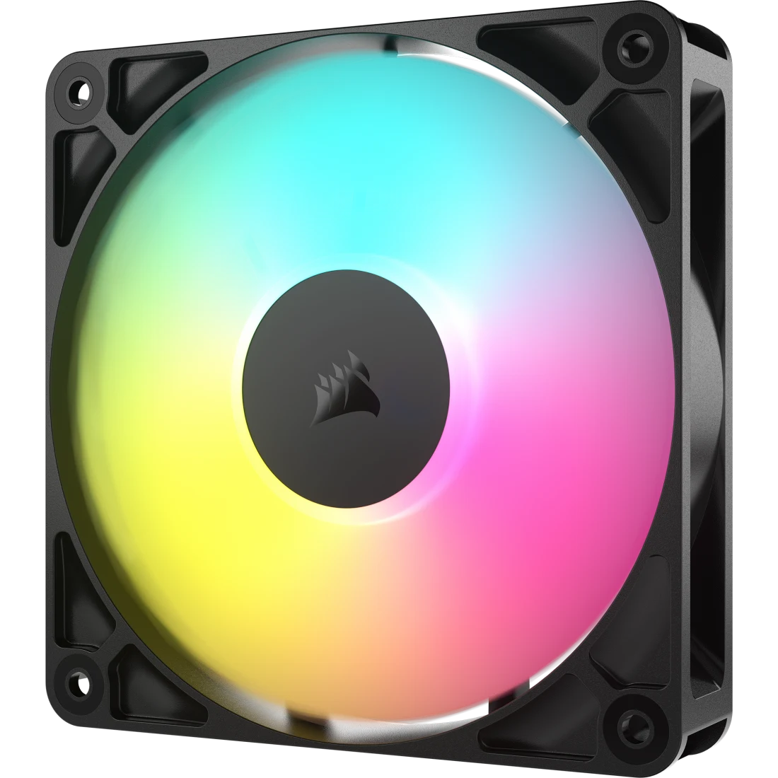 Corsair RS120 ARGB Magnetic Dome Bearing 120mm Case Fan (3 Pack) - Thumbnail 2