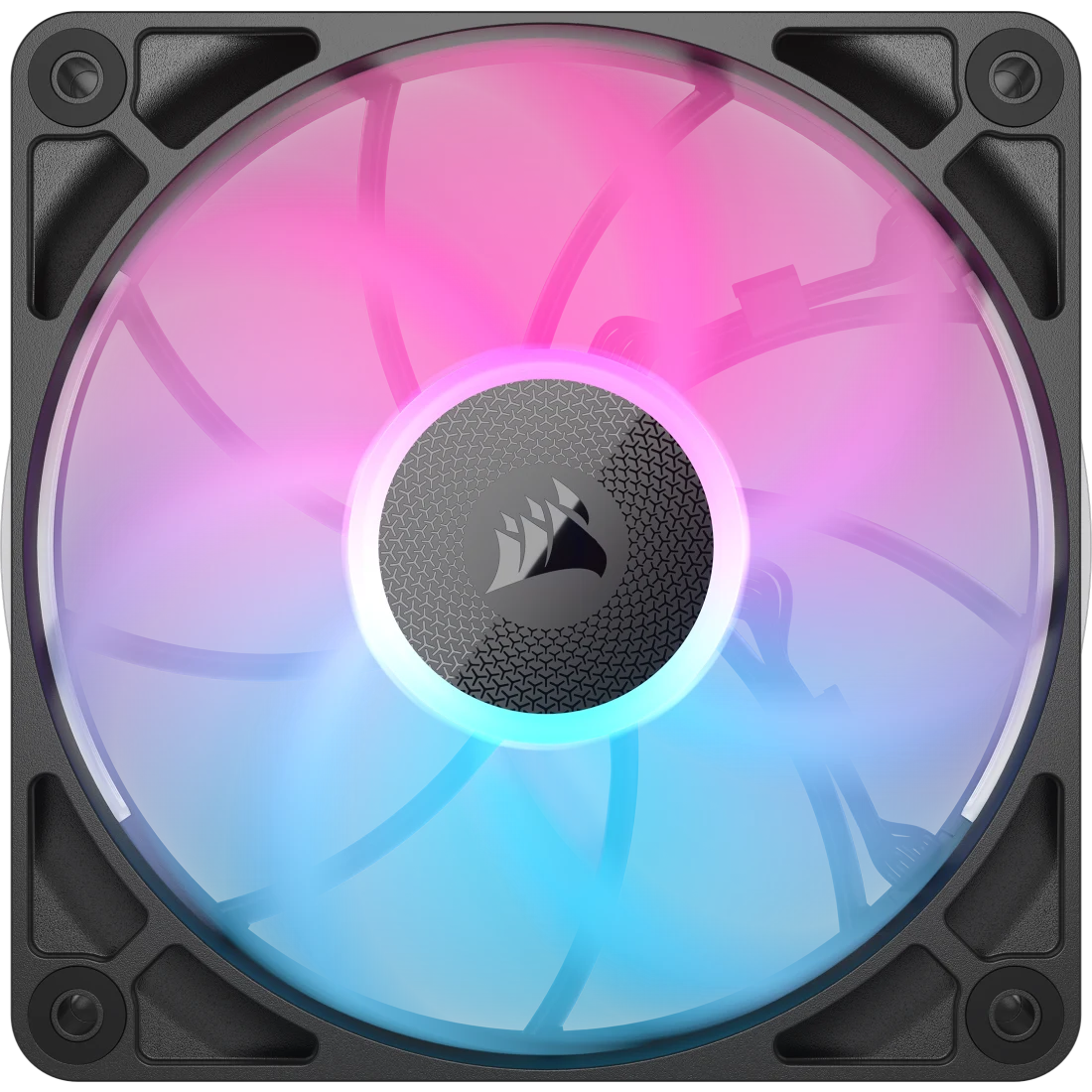 iCUE LINK RX120 MAX RGB 120mm PWM Thick Fan Expansion - Thumbnail 3