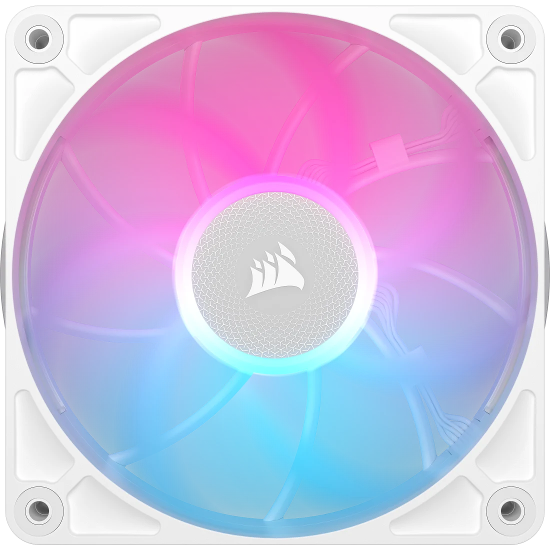 iCUE LINK RX120 MAX RGB 120mm PWM Thick Fan Expansion - White
