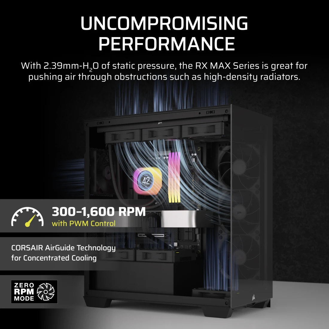 Corsair iCUE LINK RX MAX Fans - Thumbnail 2