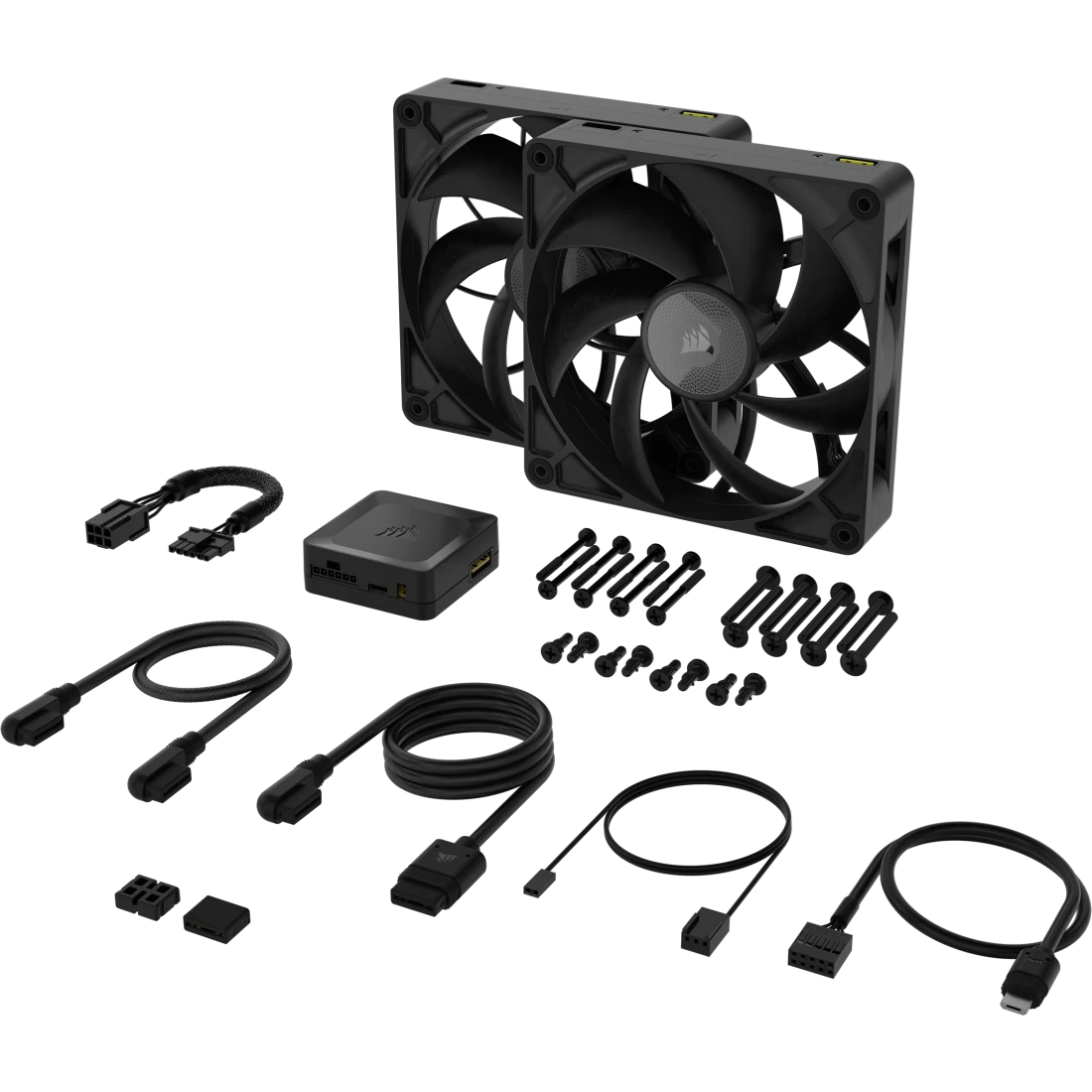 iCUE LINK RX140 MAX 140mm PWM Thick Fans Starter Kit - Thumbnail 2