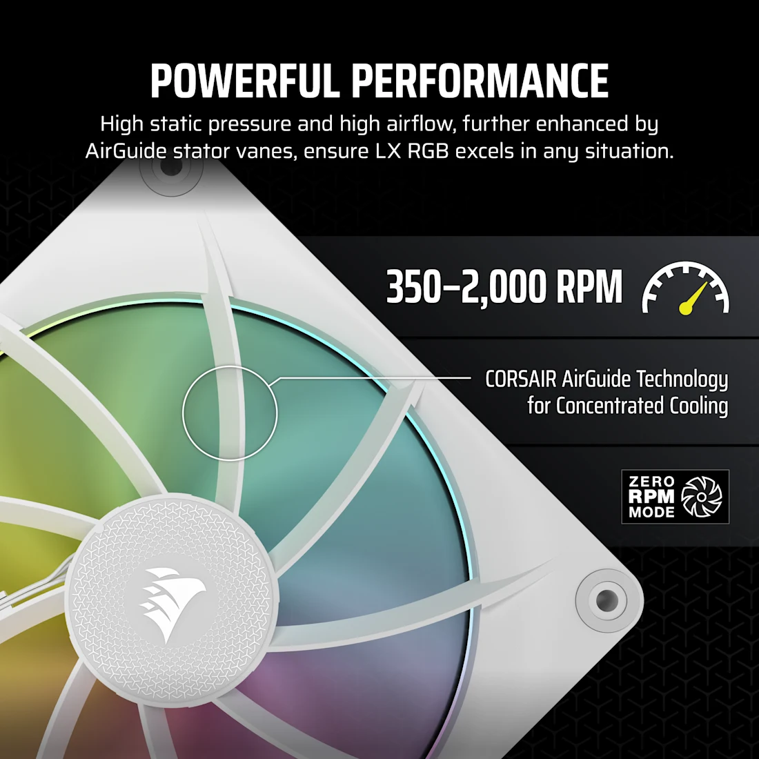 iCUE LINK LX140 RGB 140mm PWM Fans Starter Kit - Thumbnail 3