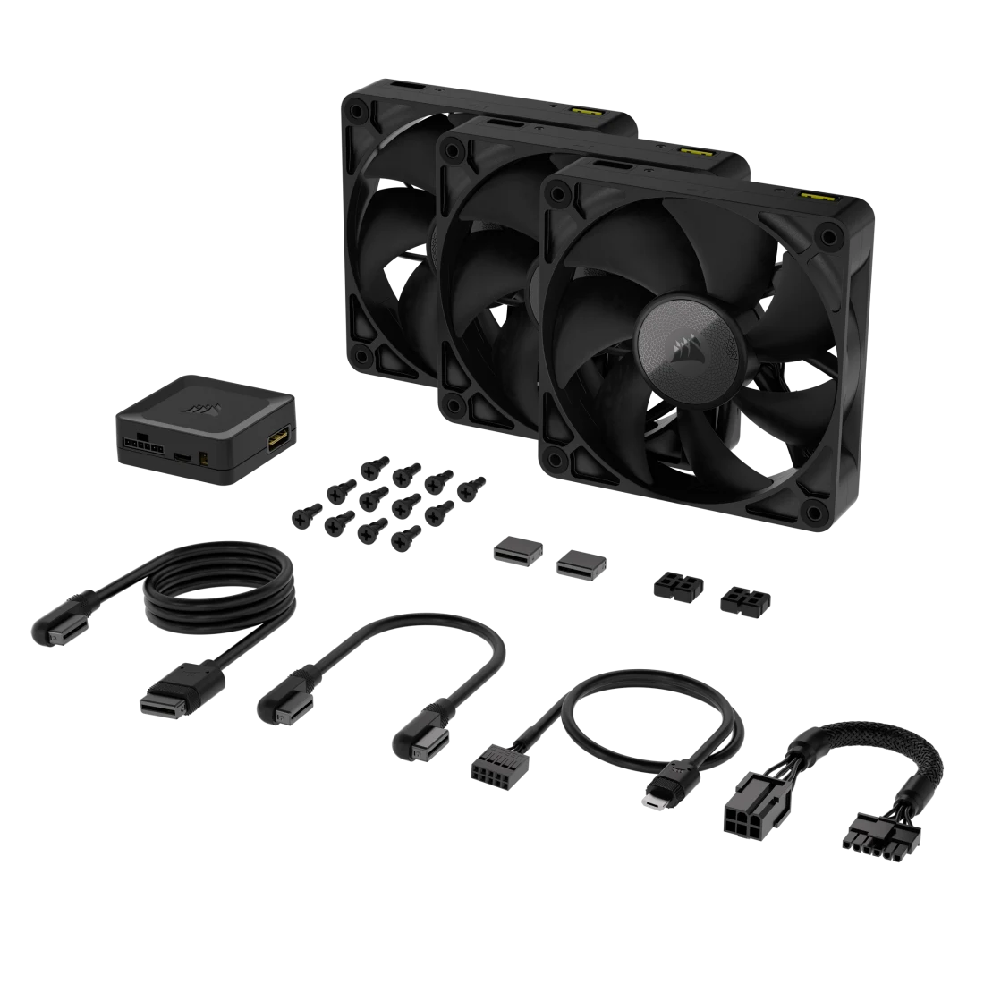 iCUE LINK RX120 120mm PWM Fan Triple Starter Kit