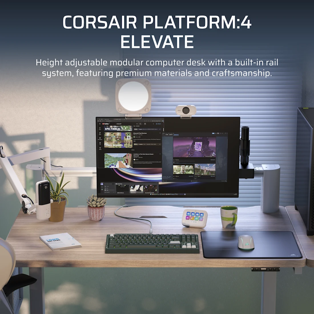 CORSAIR Platform:4, perfecto para espacios reducidos