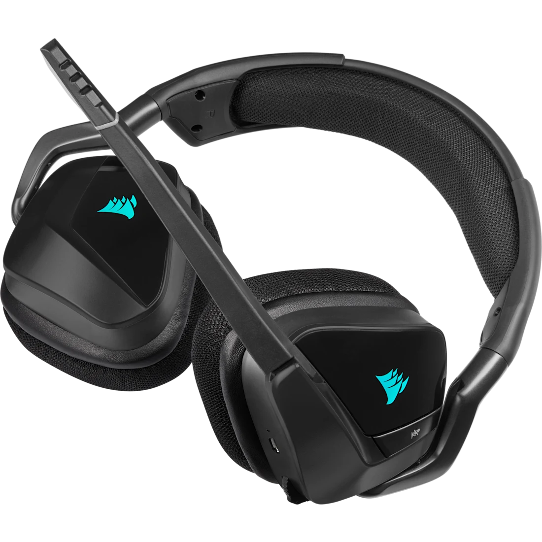 CORSAIR - VOID RGB ELITE Wireless Gaming Headset for PC, PS5, PS4 - Carbon - Thumbnail 3